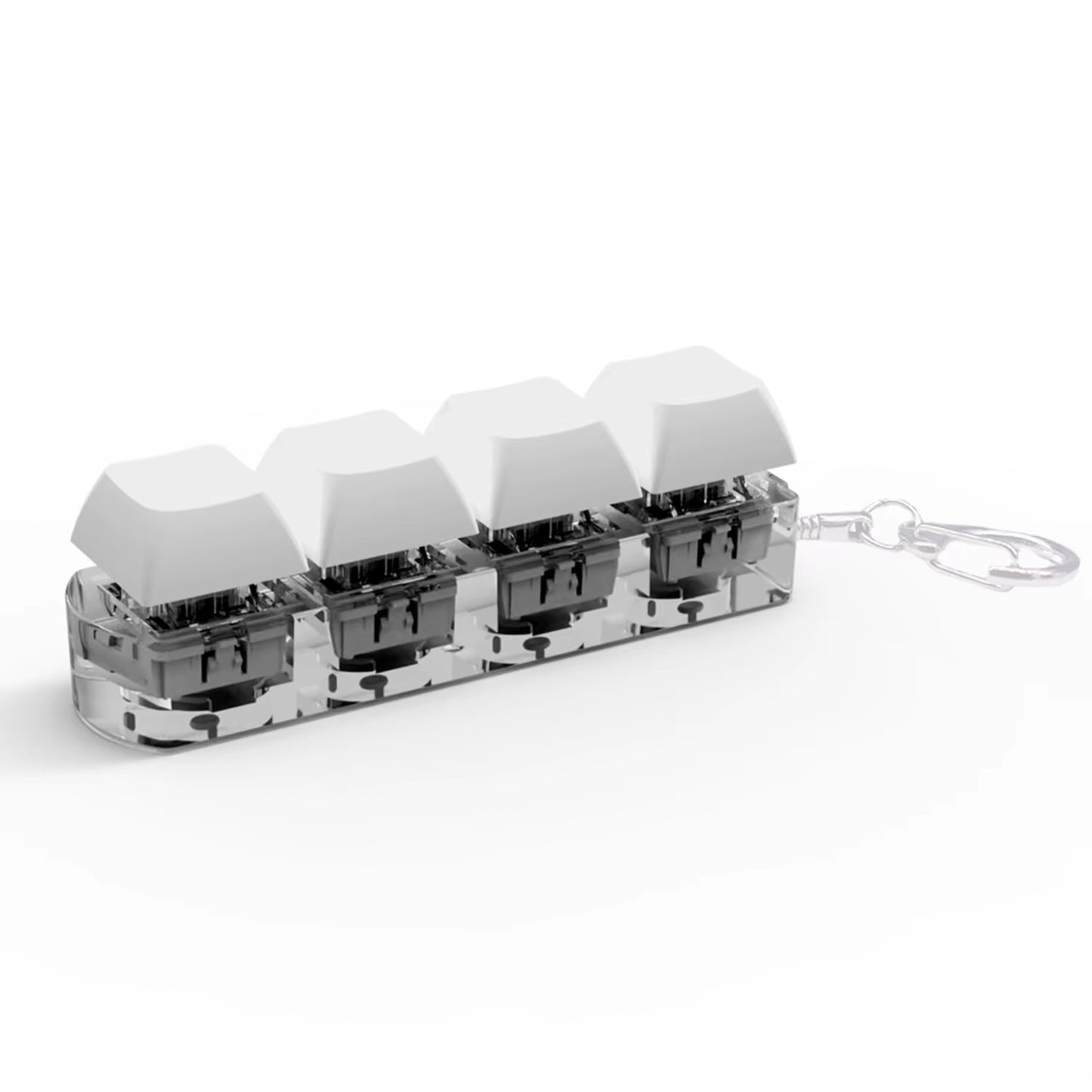 Keyboard Key Toy Party Stress Relief DIY Fidget Button Keycap Fidget Keychain Keyboard Keychain Toys Finger Keyboard Caps Toy