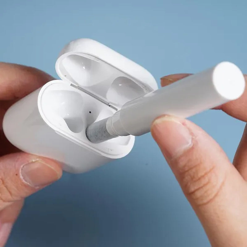 Bluetooth Earbuds Cleaning Pen for Air-Pods, Air-Pods Pro 1 2, Portable 3 in 1 Wireless Earphone Case Cleaning Tools Kit Cleaning Brush