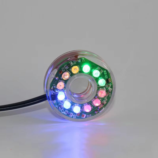 RGB Led Fish Tank Light Aquarium Light Fishing Light Waterproof Underwater Light LED Ocean Light Fountain Decor Diving Light