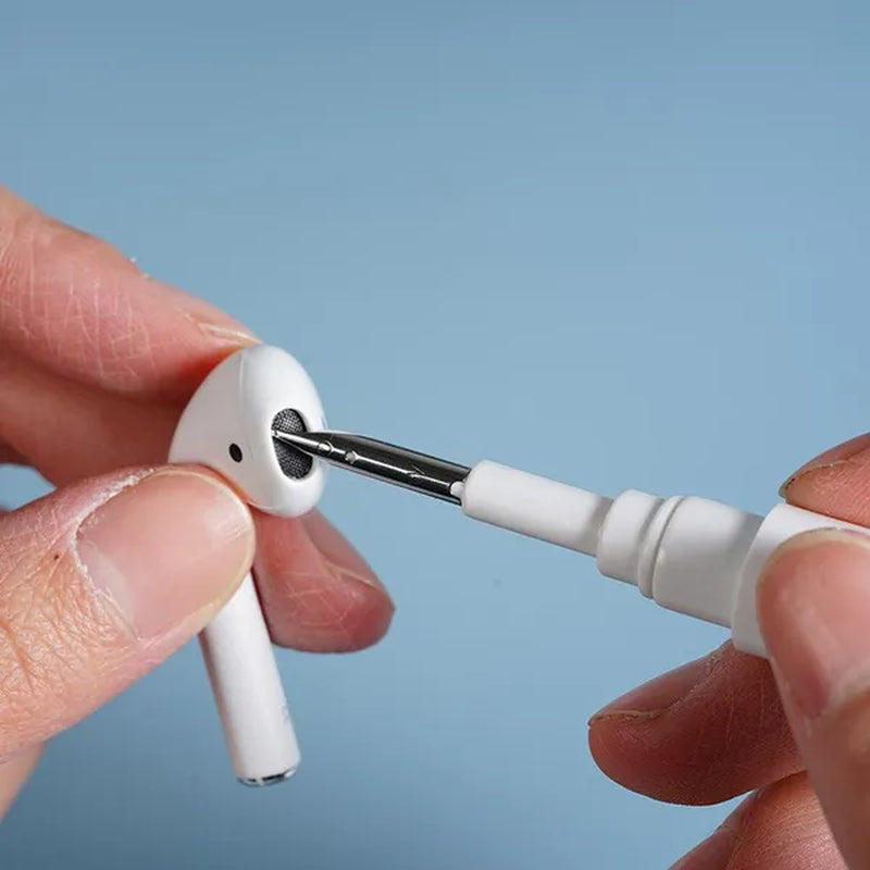 Bluetooth Earbuds Cleaning Pen for Air-Pods, Air-Pods Pro 1 2, Portable 3 in 1 Wireless Earphone Case Cleaning Tools Kit Cleaning Brush