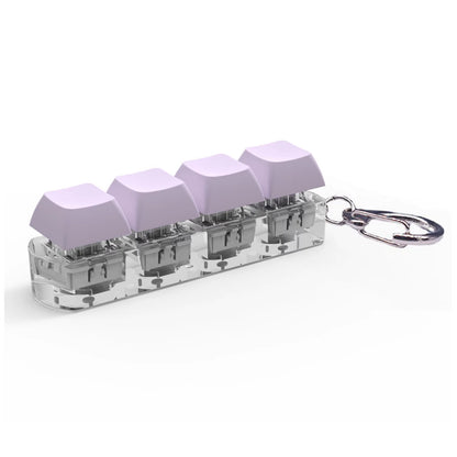 Keyboard Key Toy Party Stress Relief DIY Fidget Button Keycap Fidget Keychain Keyboard Keychain Toys Finger Keyboard Caps Toy