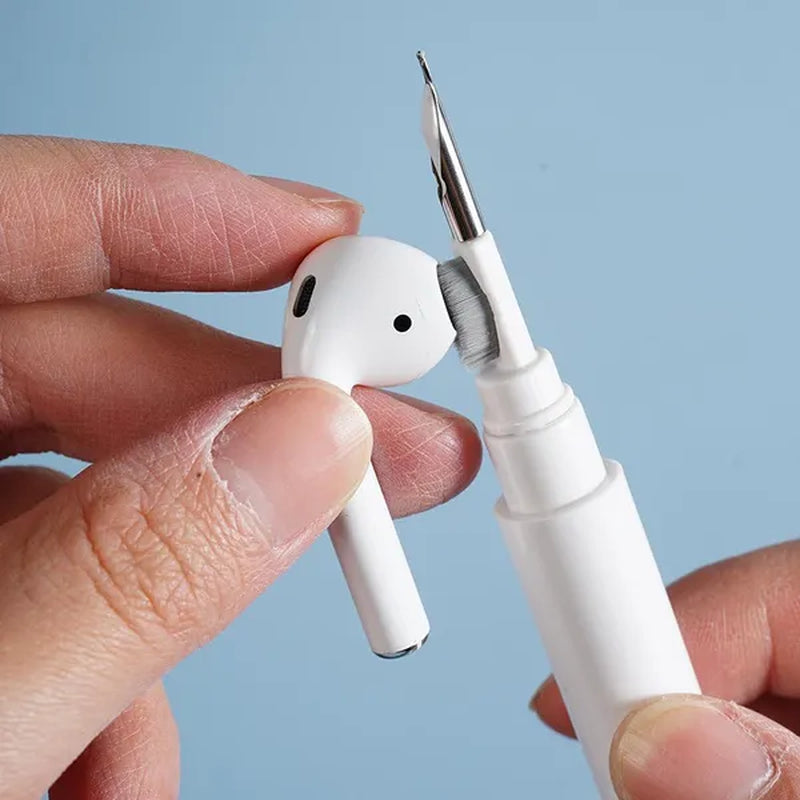 Bluetooth Earbuds Cleaning Pen for Air-Pods, Air-Pods Pro 1 2, Portable 3 in 1 Wireless Earphone Case Cleaning Tools Kit Cleaning Brush