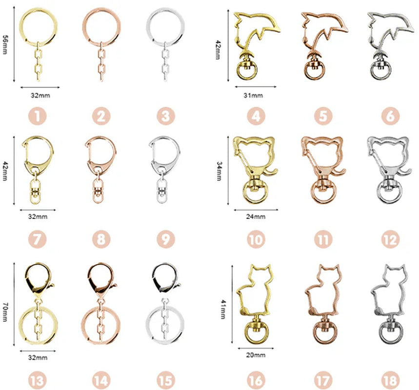 Custom Clear Acrylic Keychains