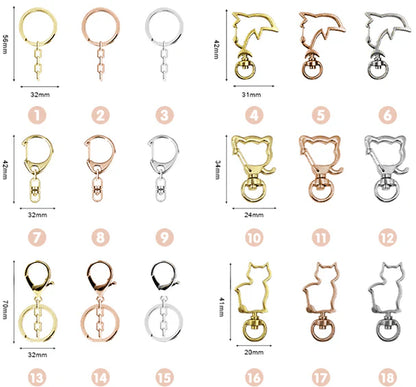 Custom Clear Acrylic Keychains
